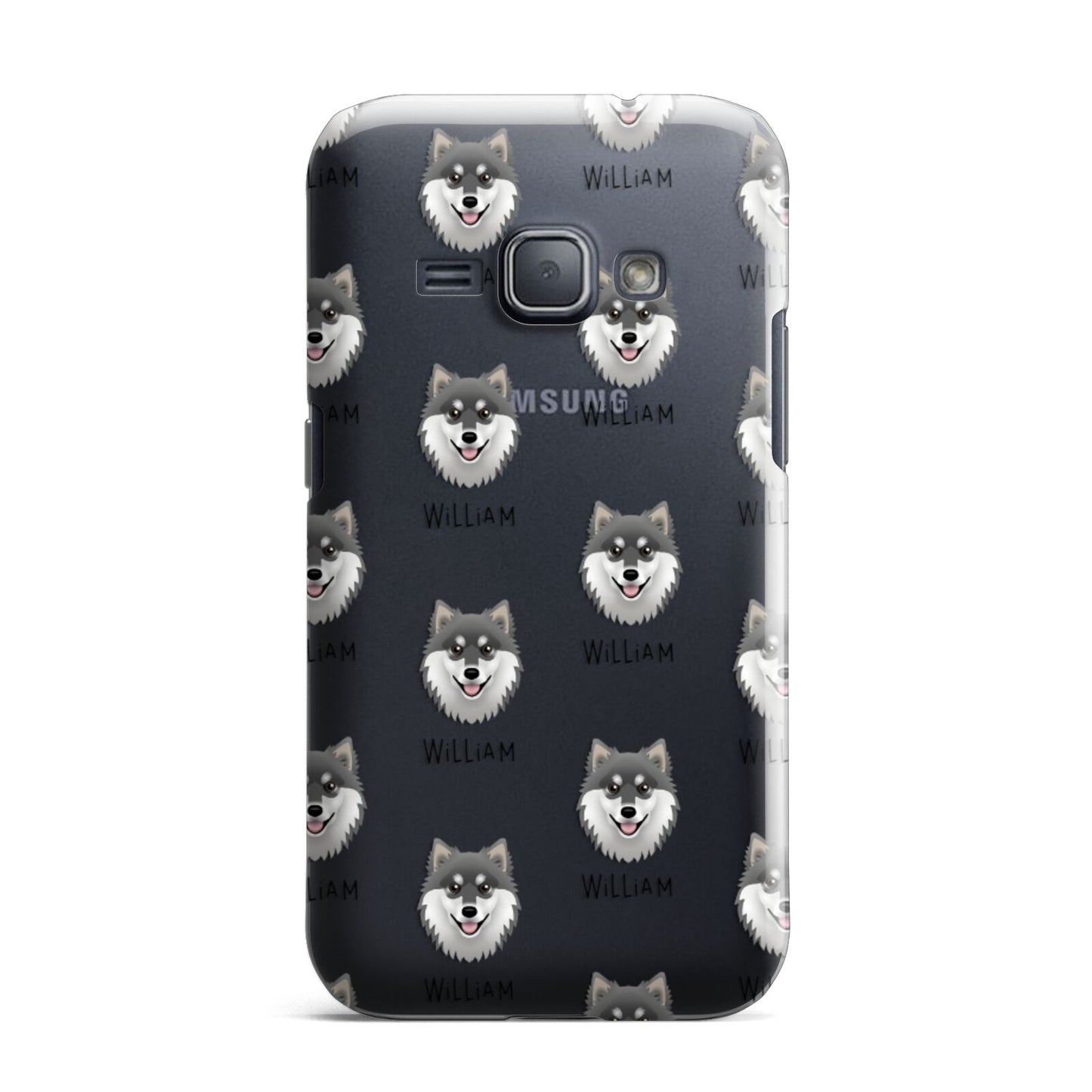 Finnish Lapphund Icon with Name Samsung Galaxy J1 2016 Case