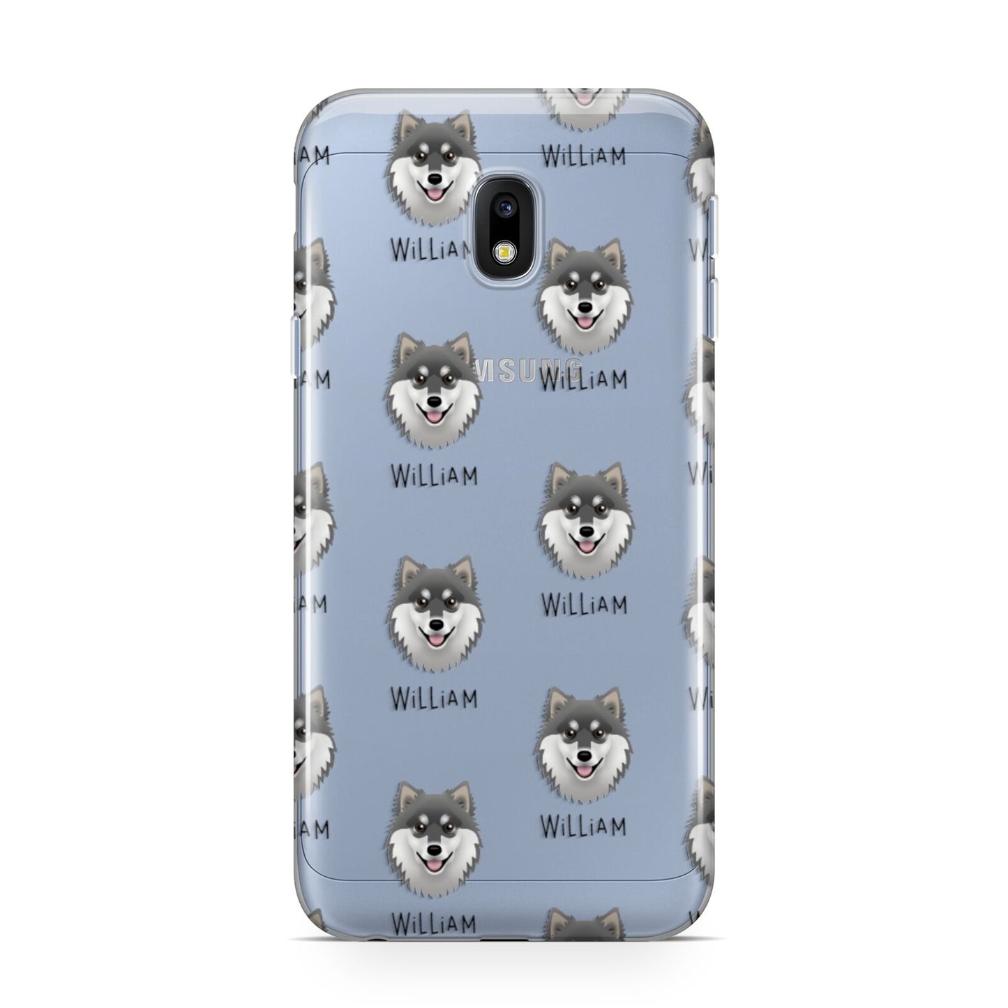 Finnish Lapphund Icon with Name Samsung Galaxy J3 2017 Case