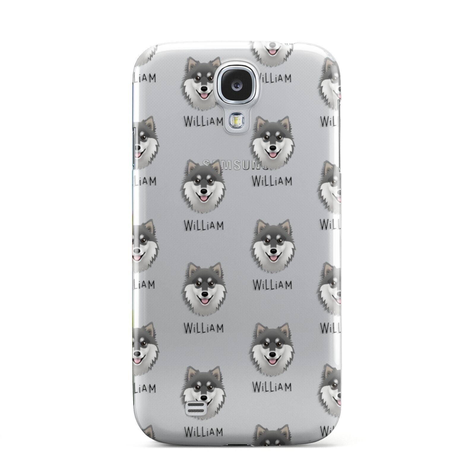 Finnish Lapphund Icon with Name Samsung Galaxy S4 Case