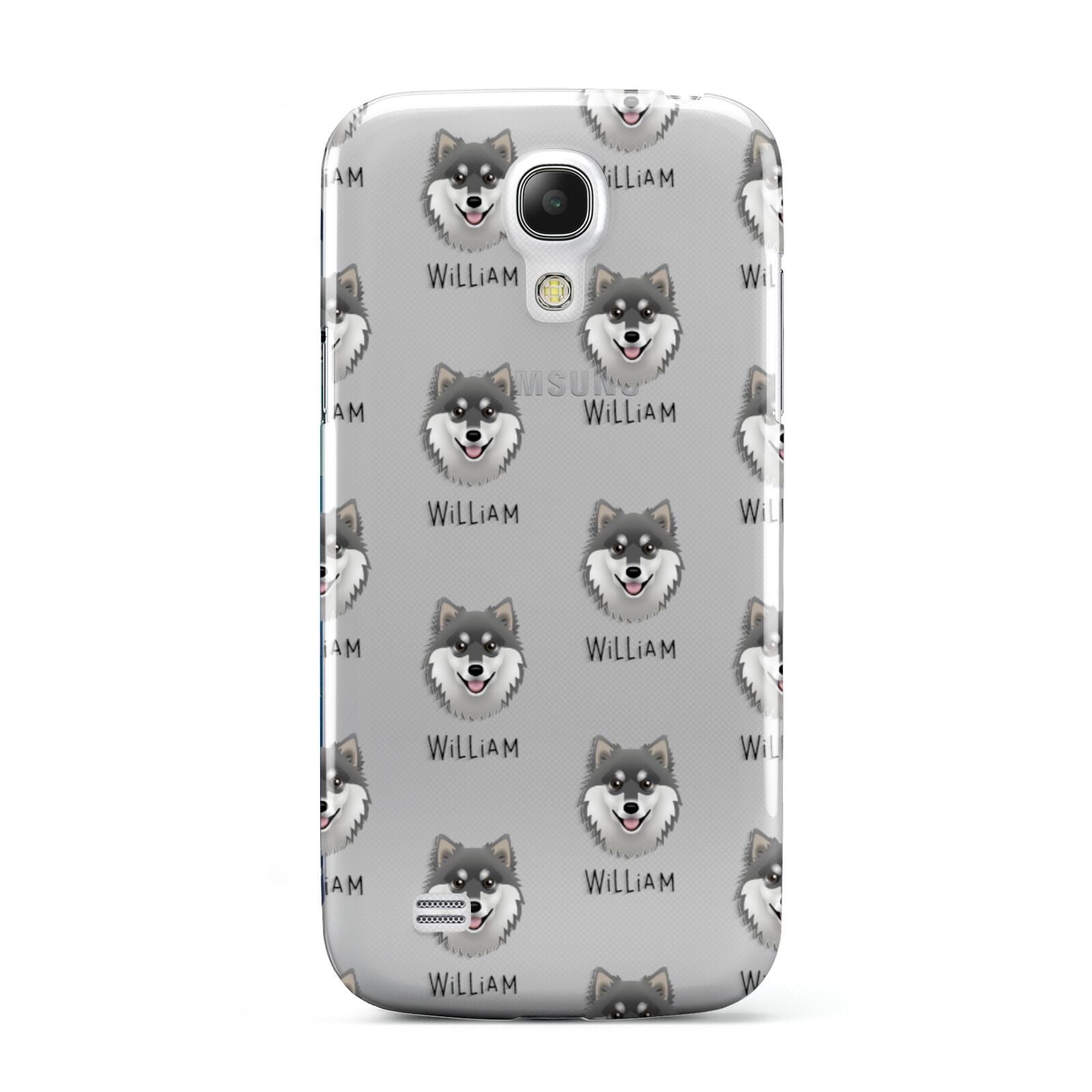 Finnish Lapphund Icon with Name Samsung Galaxy S4 Mini Case