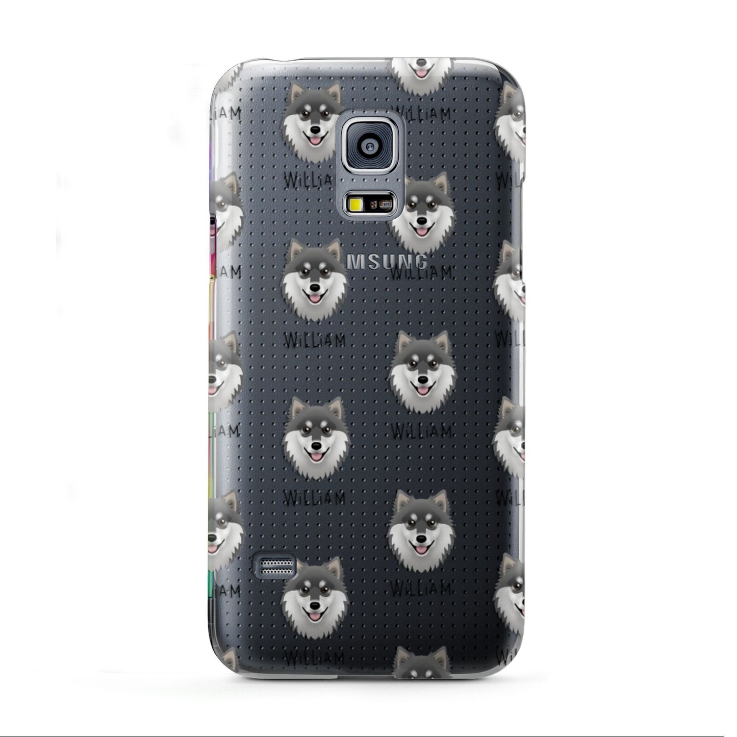 Finnish Lapphund Icon with Name Samsung Galaxy S5 Mini Case