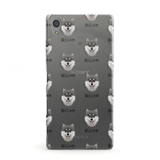 Finnish Lapphund Icon with Name Sony Xperia Case