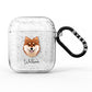 Finnish Lapphund Personalised AirPods Glitter Case
