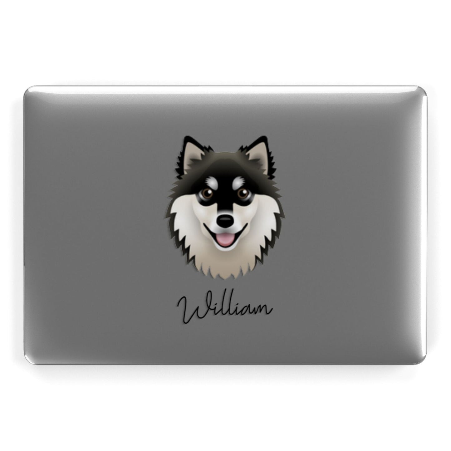 Finnish Lapphund Personalised Apple MacBook Case