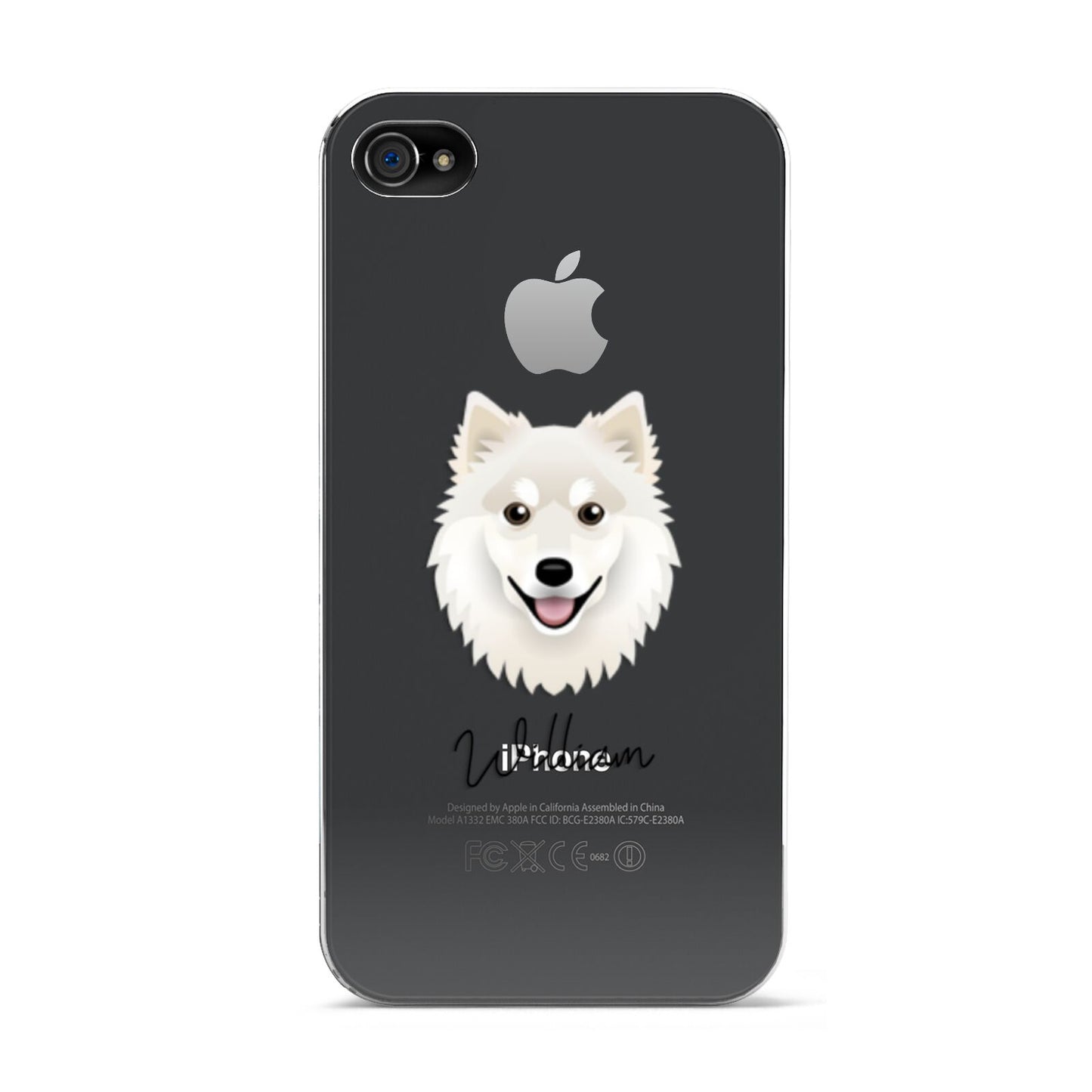 Finnish Lapphund Personalised Apple iPhone 4s Case