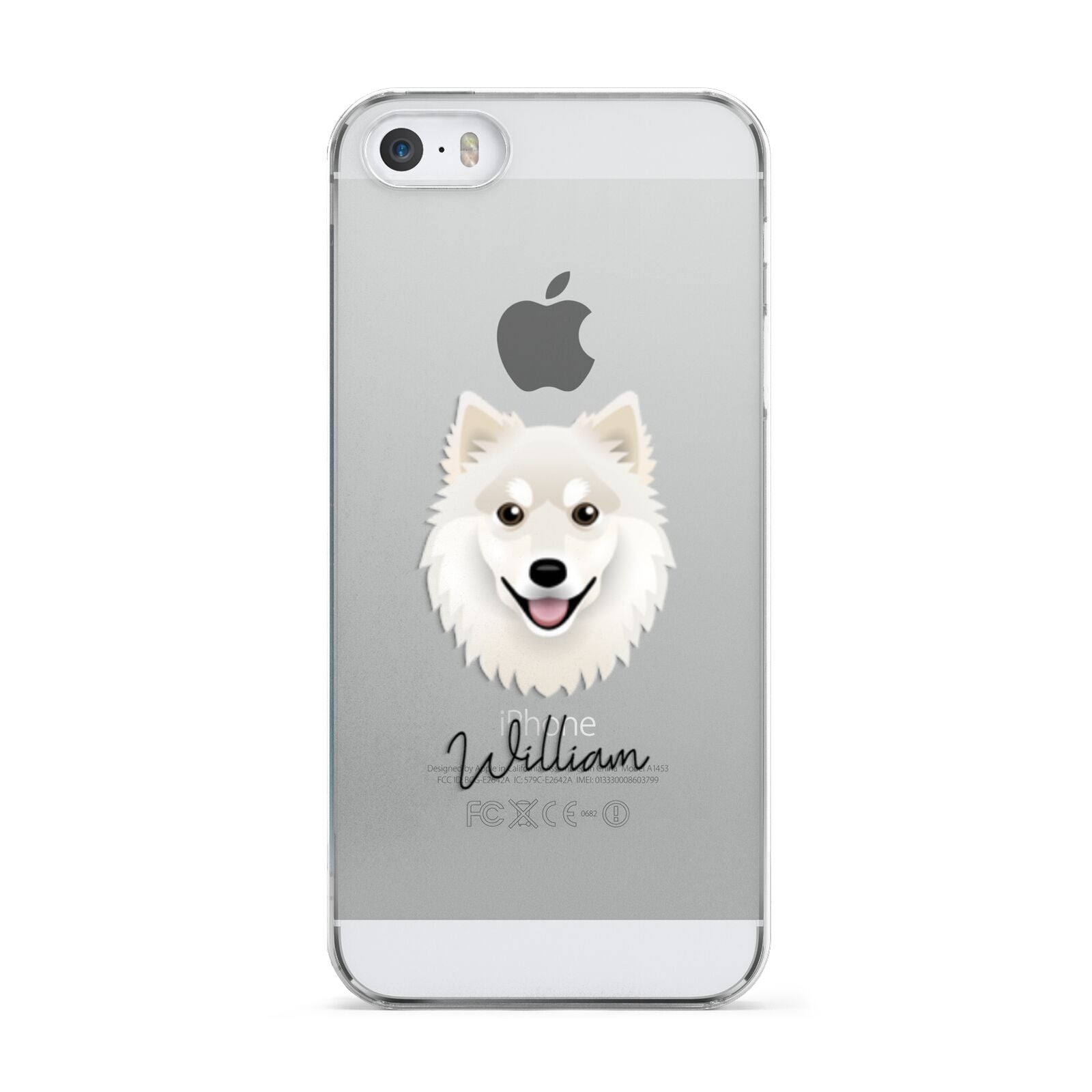 Finnish Lapphund Personalised Apple iPhone 5 Case