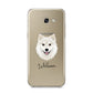 Finnish Lapphund Personalised Samsung Galaxy A5 2017 Case on gold phone