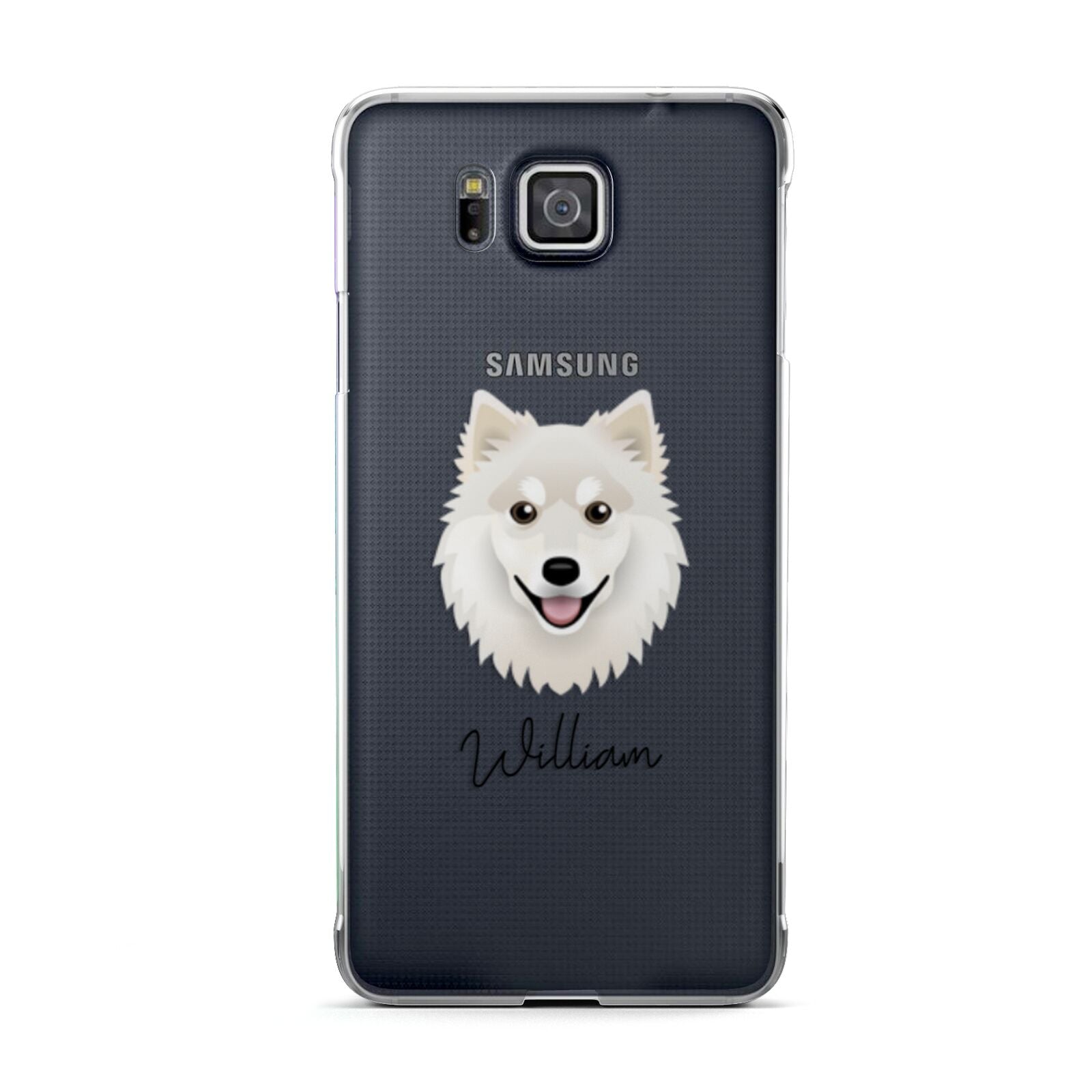 Finnish Lapphund Personalised Samsung Galaxy Alpha Case