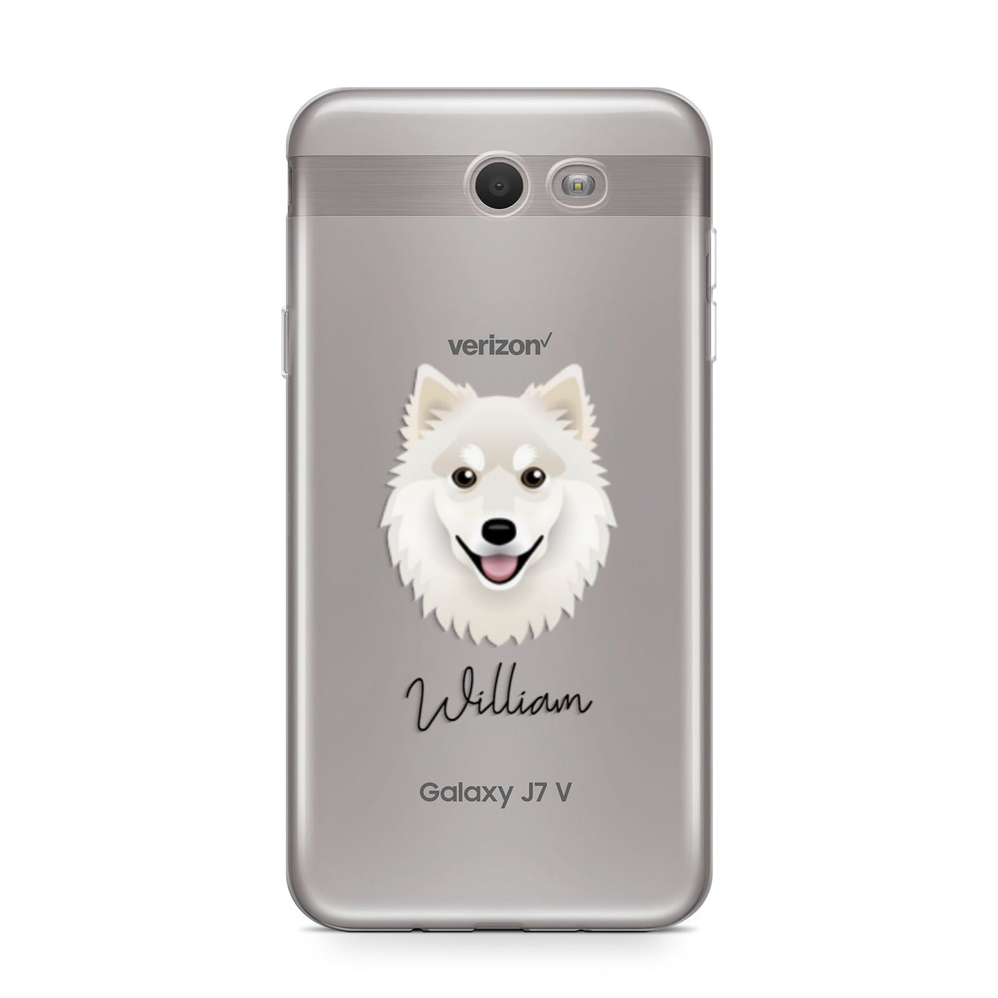 Finnish Lapphund Personalised Samsung Galaxy J7 2017 Case