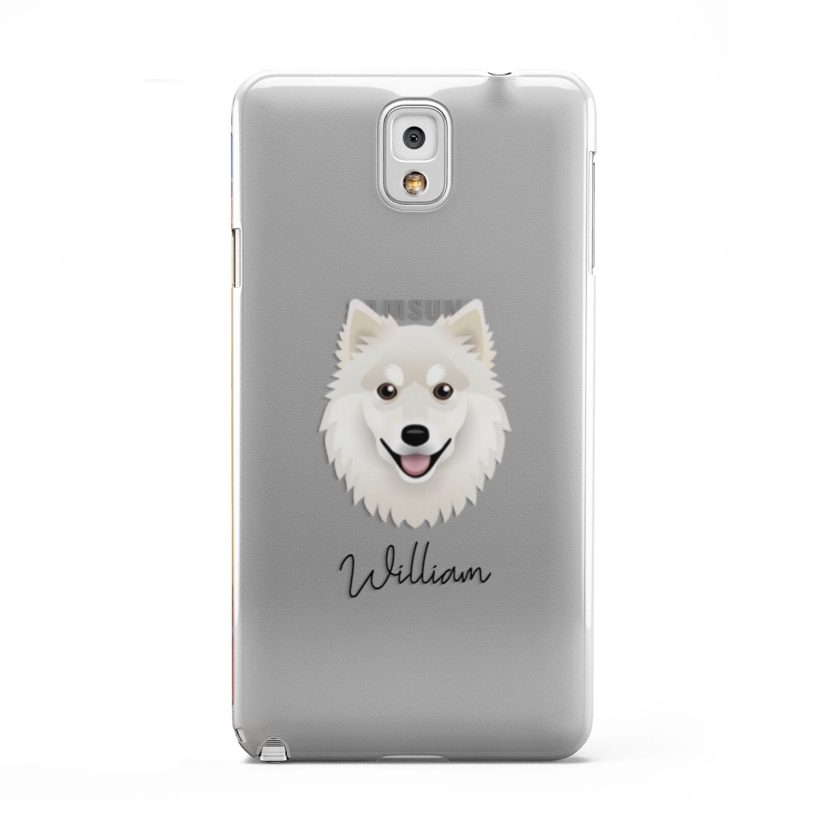Finnish Lapphund Personalised Samsung Galaxy Note 3 Case