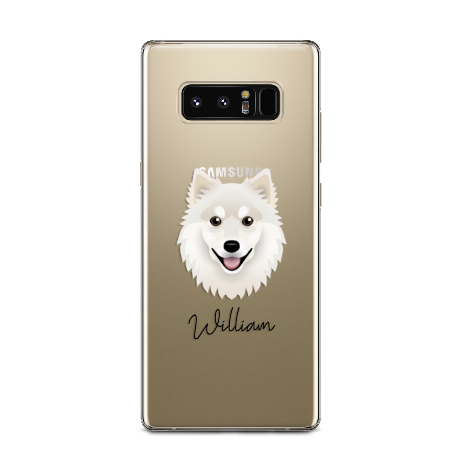 Finnish Lapphund Personalised Samsung Galaxy Note 8 Case