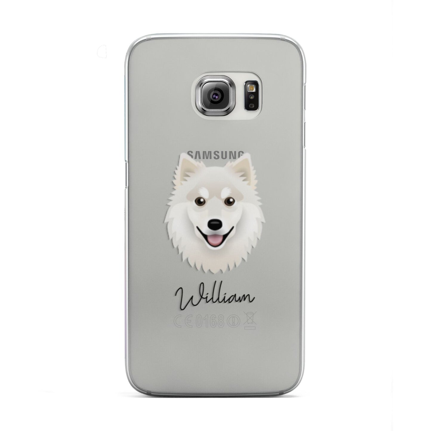 Finnish Lapphund Personalised Samsung Galaxy S6 Edge Case