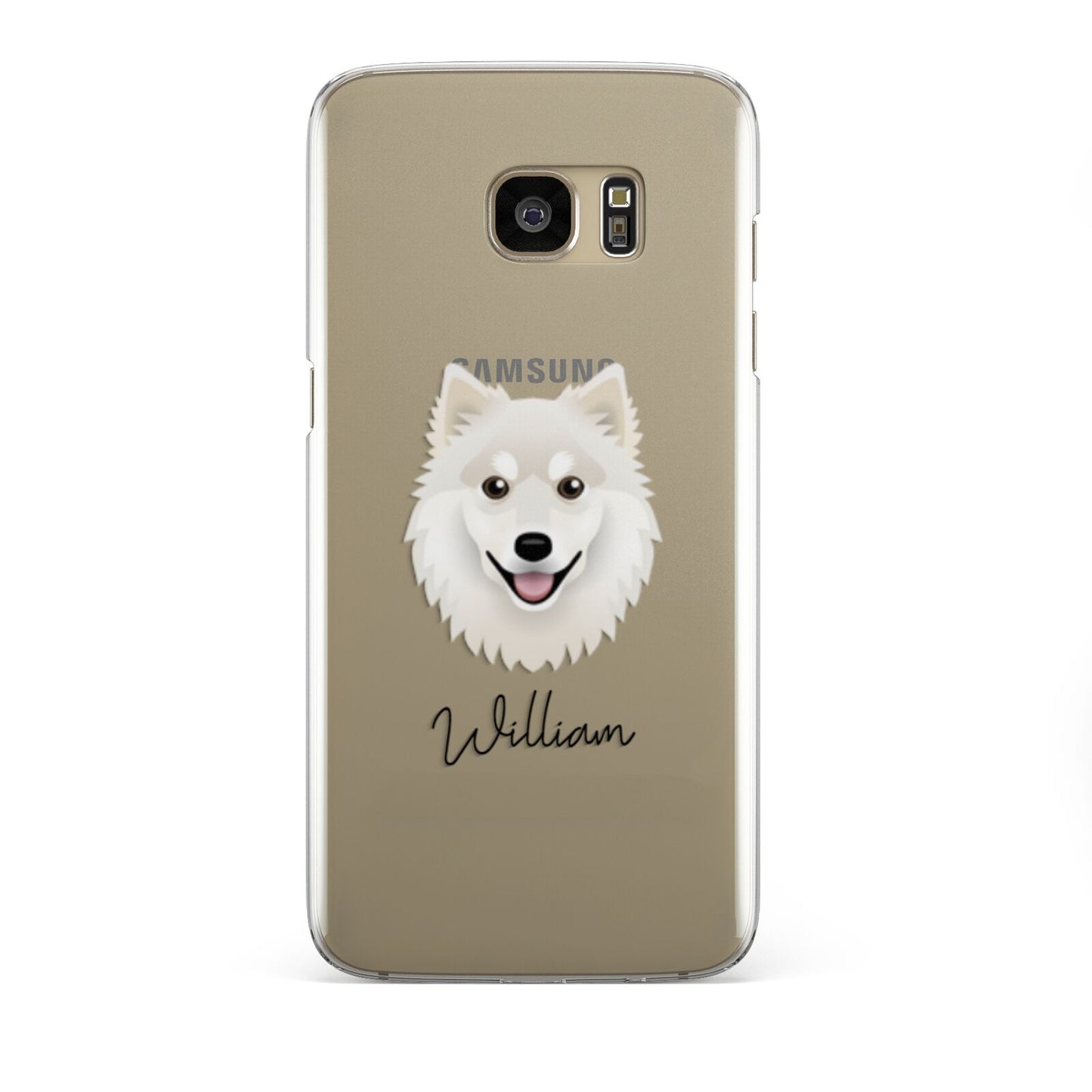 Finnish Lapphund Personalised Samsung Galaxy S7 Edge Case