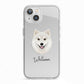 Finnish Lapphund Personalised iPhone 13 TPU Impact Case with White Edges