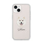 Finnish Lapphund Personalised iPhone 14 Clear Tough Case Starlight