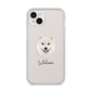Finnish Lapphund Personalised iPhone 14 Plus Clear Tough Case Starlight