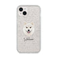 Finnish Lapphund Personalised iPhone 14 Plus Glitter Tough Case Starlight