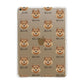 Finnish Spitz Icon with Name Apple iPad Gold Case