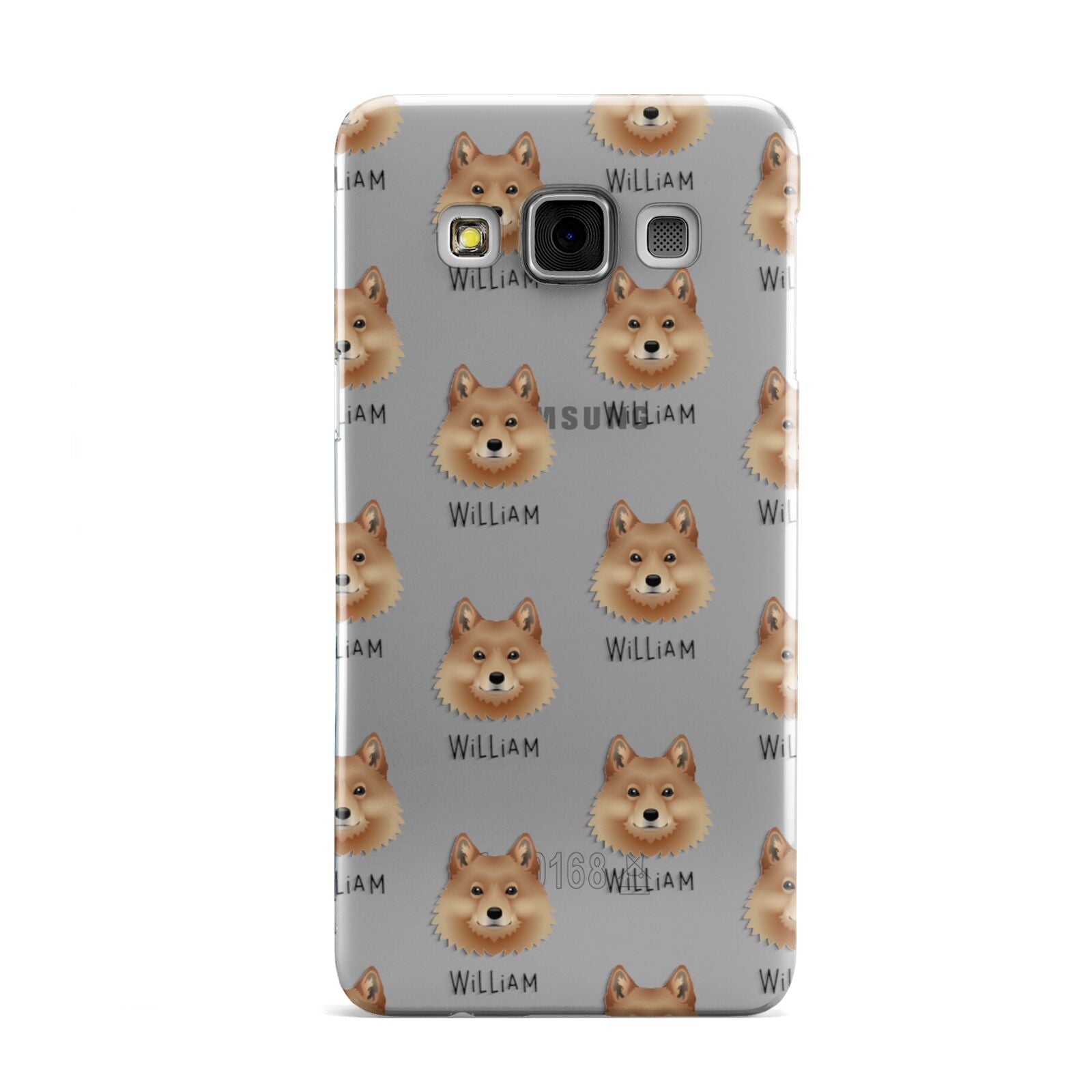 Finnish Spitz Icon with Name Samsung Galaxy A3 Case