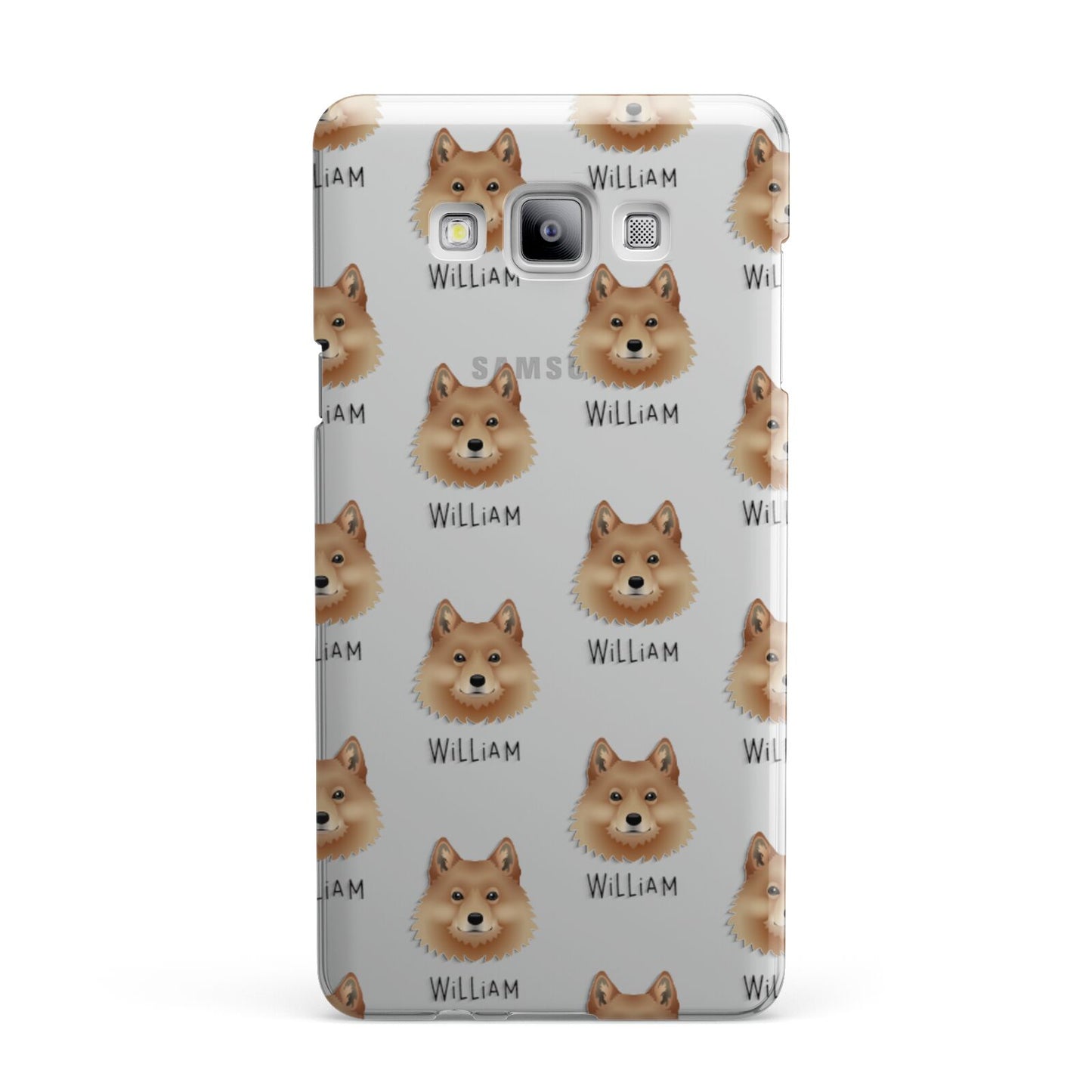 Finnish Spitz Icon with Name Samsung Galaxy A7 2015 Case