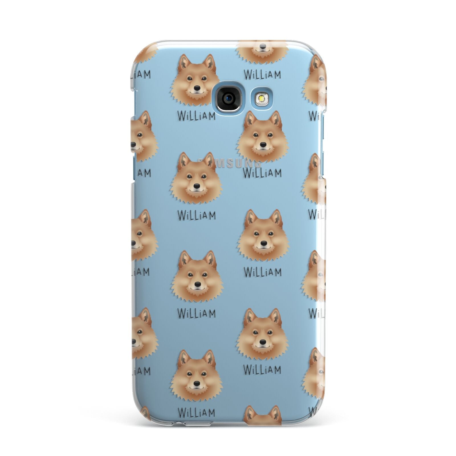 Finnish Spitz Icon with Name Samsung Galaxy A7 2017 Case