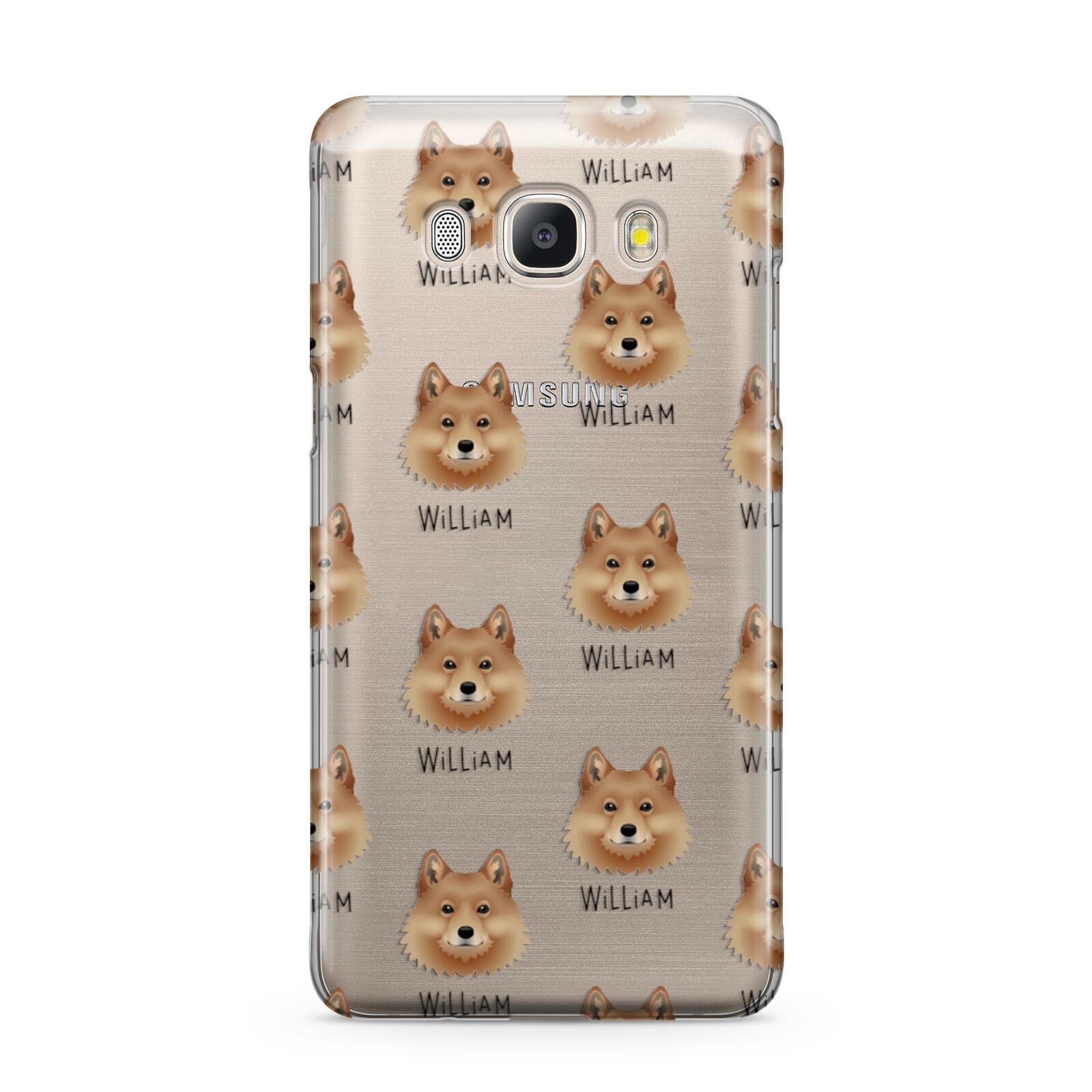 Finnish Spitz Icon with Name Samsung Galaxy J5 2016 Case