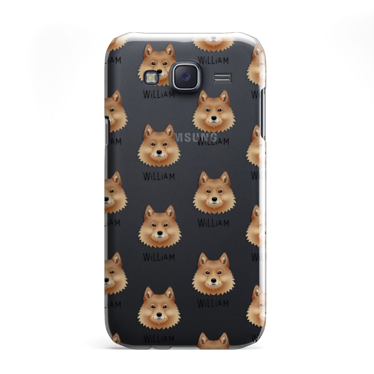 Finnish Spitz Icon with Name Samsung Galaxy J5 Case