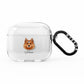 Finnish Spitz Personalised AirPods Clear Case 3rd Gen