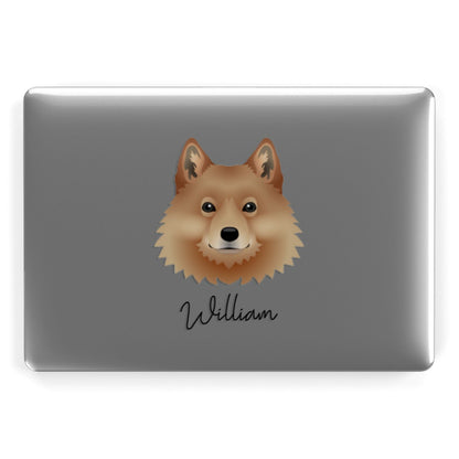 Finnish Spitz Personalised Apple MacBook Case