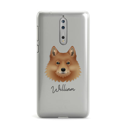 Finnish Spitz Personalised Nokia Case