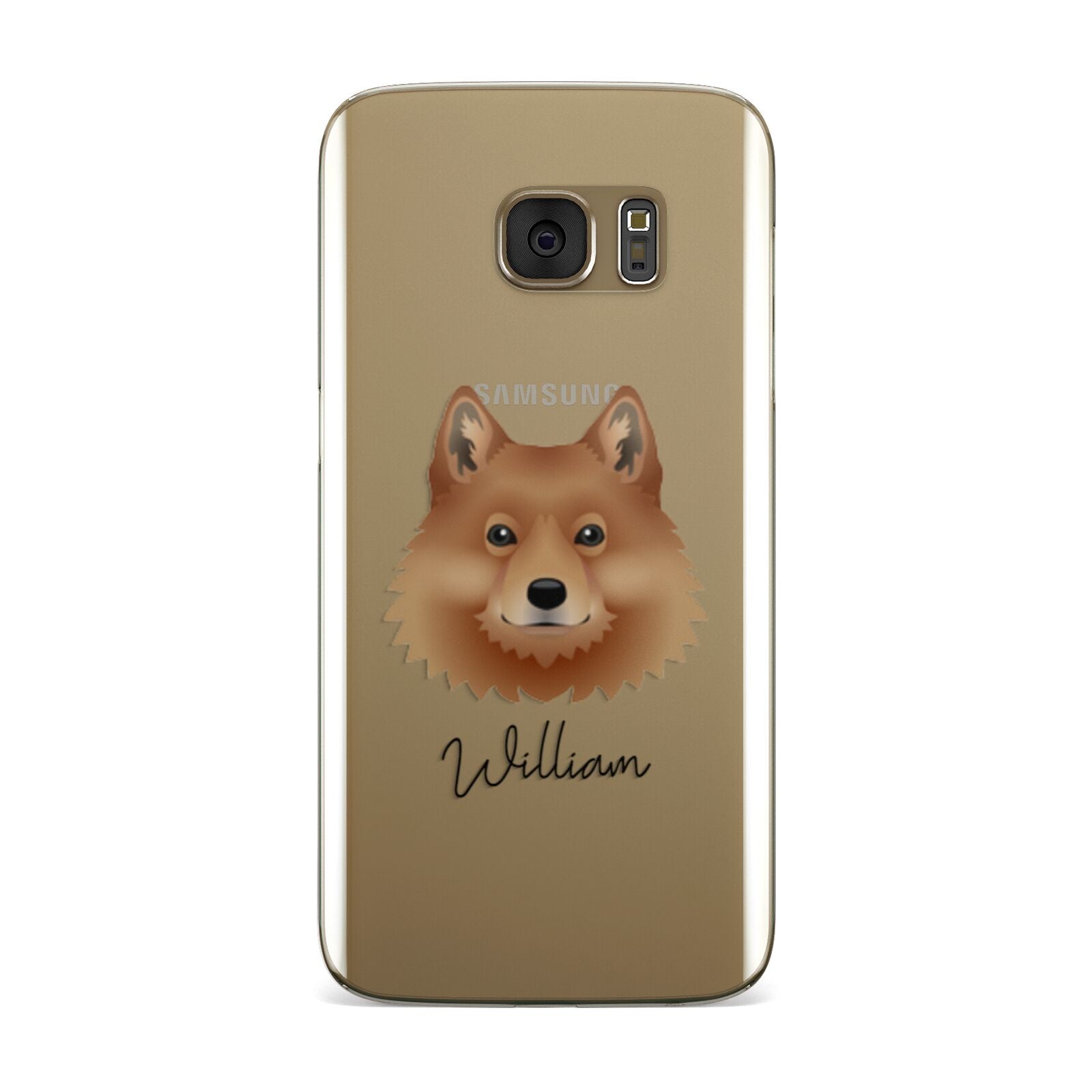 Finnish Spitz Personalised Samsung Galaxy Case