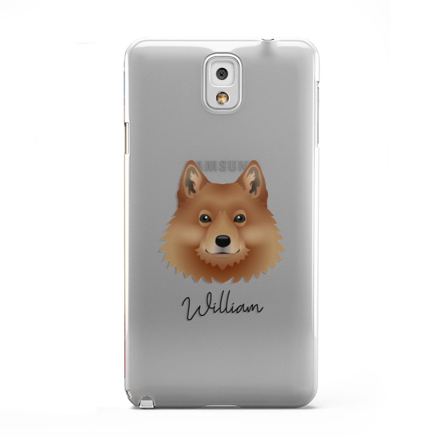 Finnish Spitz Personalised Samsung Galaxy Note 3 Case