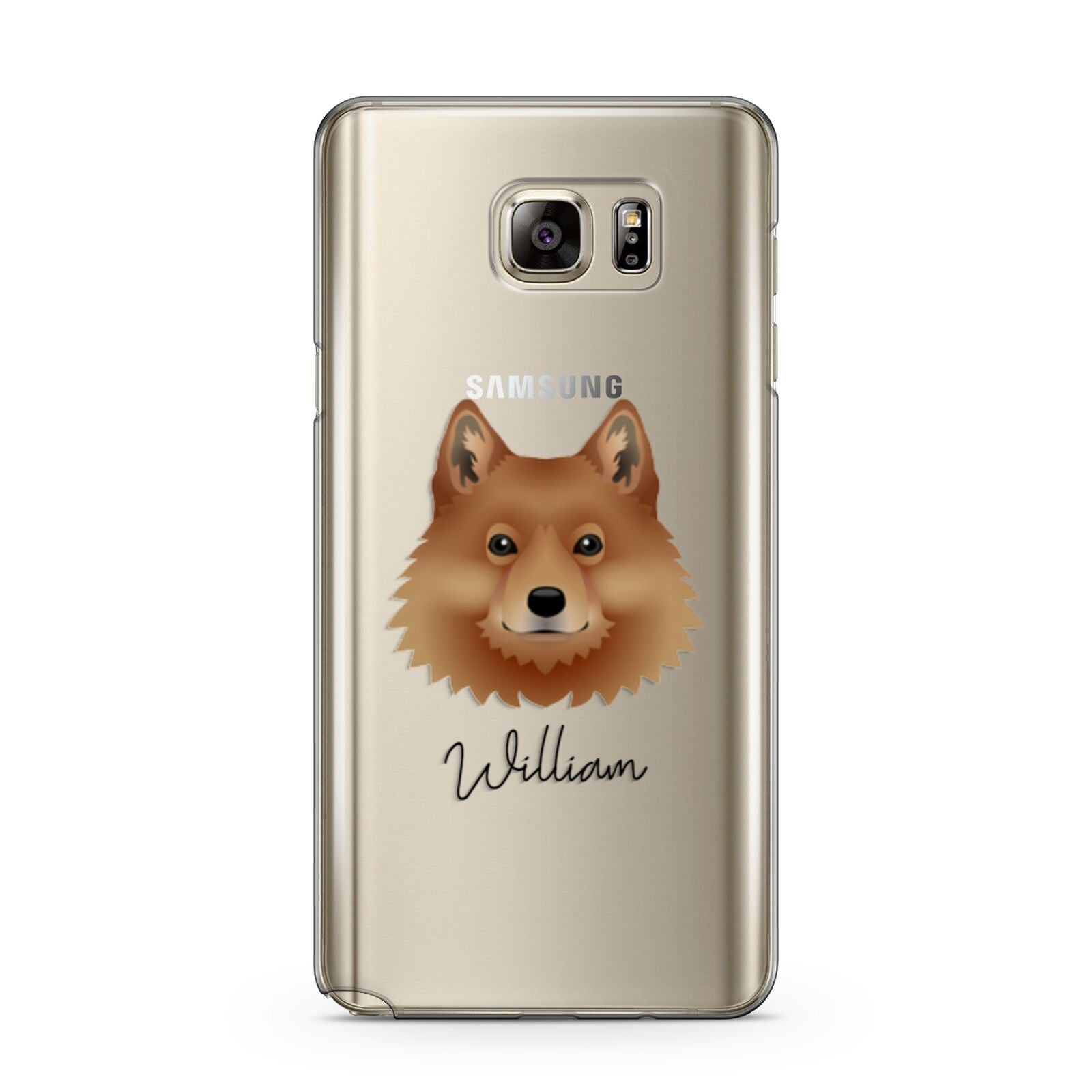 Finnish Spitz Personalised Samsung Galaxy Note 5 Case