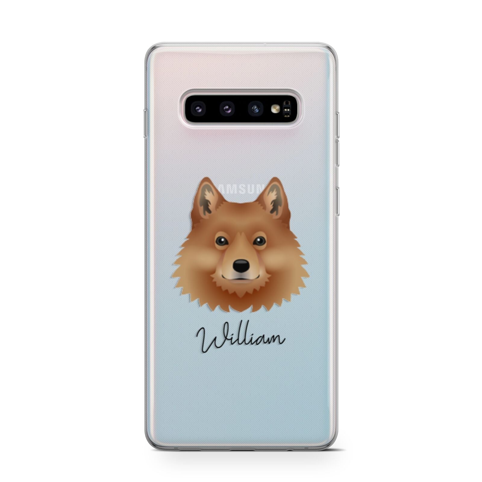 Finnish Spitz Personalised Samsung Galaxy S10 Case