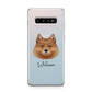 Finnish Spitz Personalised Samsung Galaxy S10 Plus Case