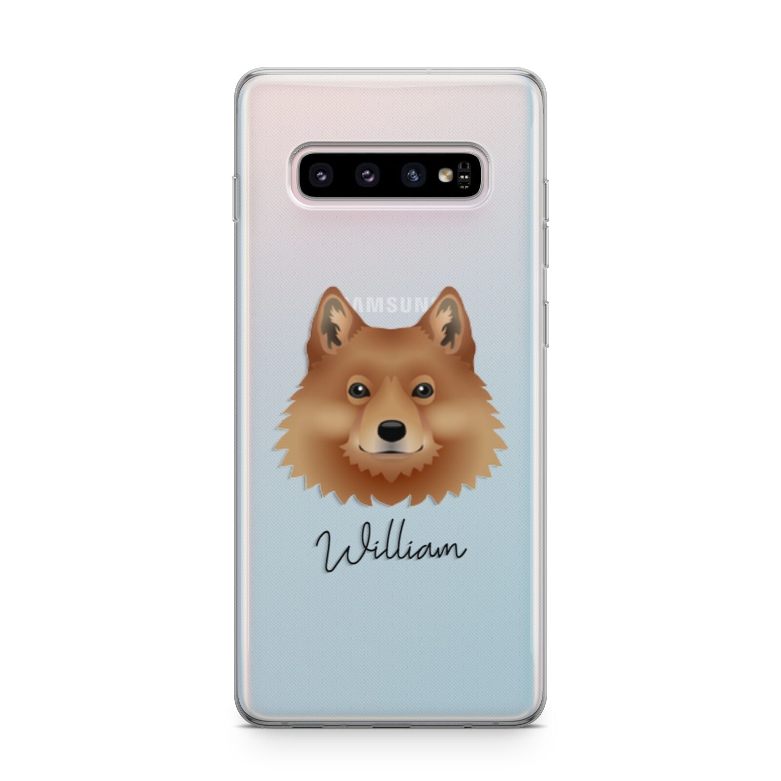 Finnish Spitz Personalised Samsung Galaxy S10 Plus Case