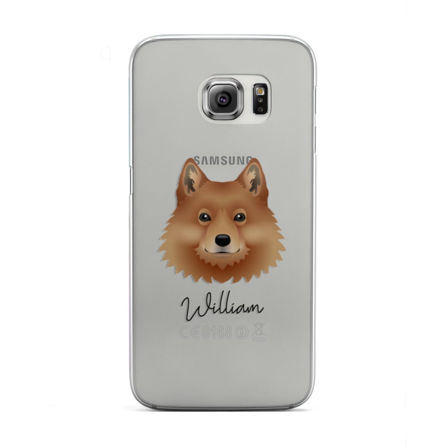 Finnish Spitz Personalised Samsung Galaxy S6 Edge Case