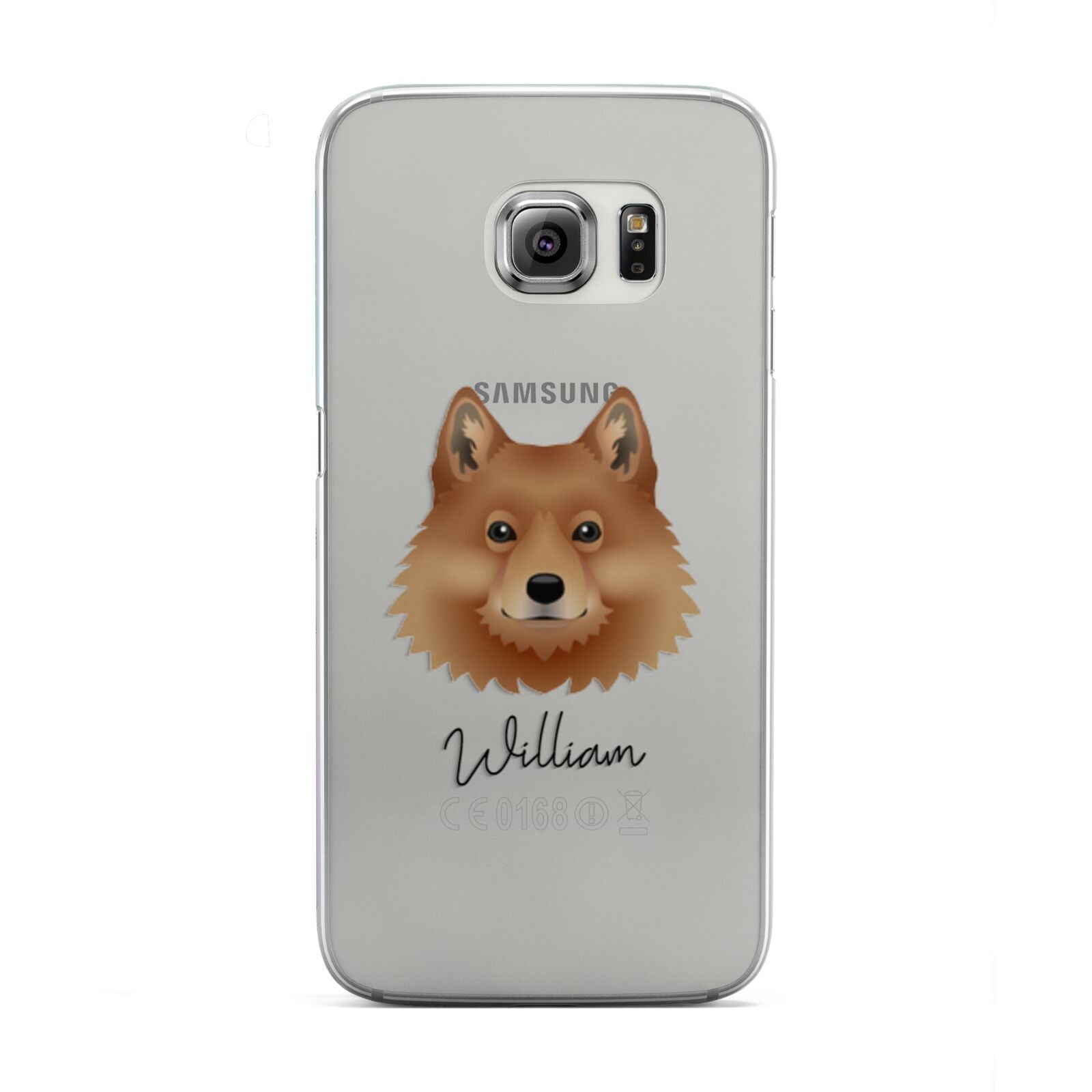 Finnish Spitz Personalised Samsung Galaxy S6 Edge Case