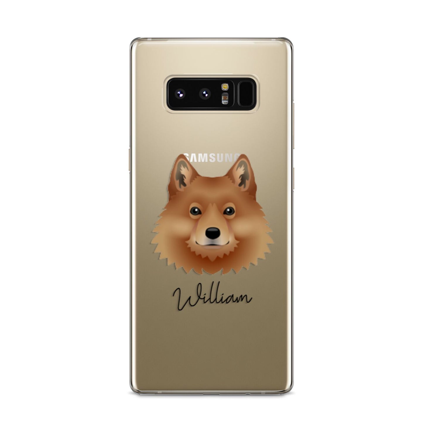 Finnish Spitz Personalised Samsung Galaxy S8 Case