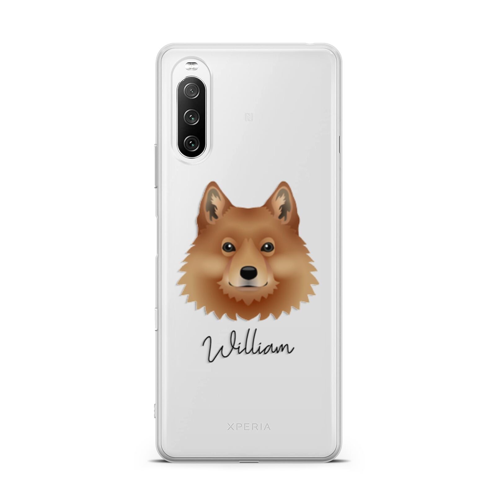 Finnish Spitz Personalised Sony Xperia 10 III Case