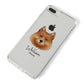 Finnish Spitz Personalised iPhone 8 Plus Bumper Case on Silver iPhone Alternative Image