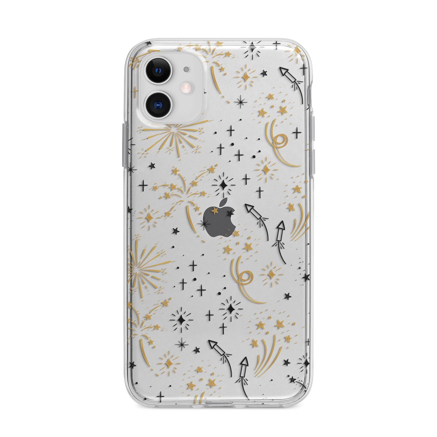 Firework Apple iPhone 11 in White with Bumper Case