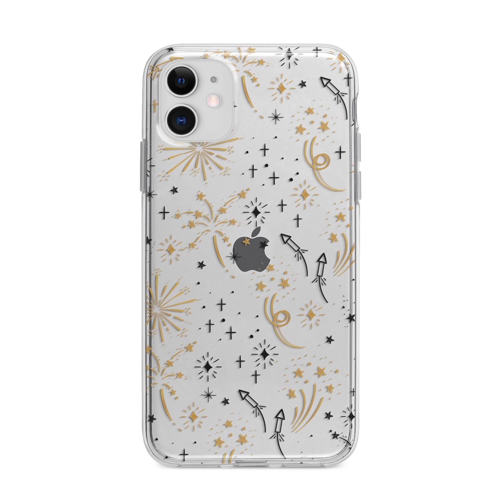 Firework Apple iPhone 11 in White with Bumper Case