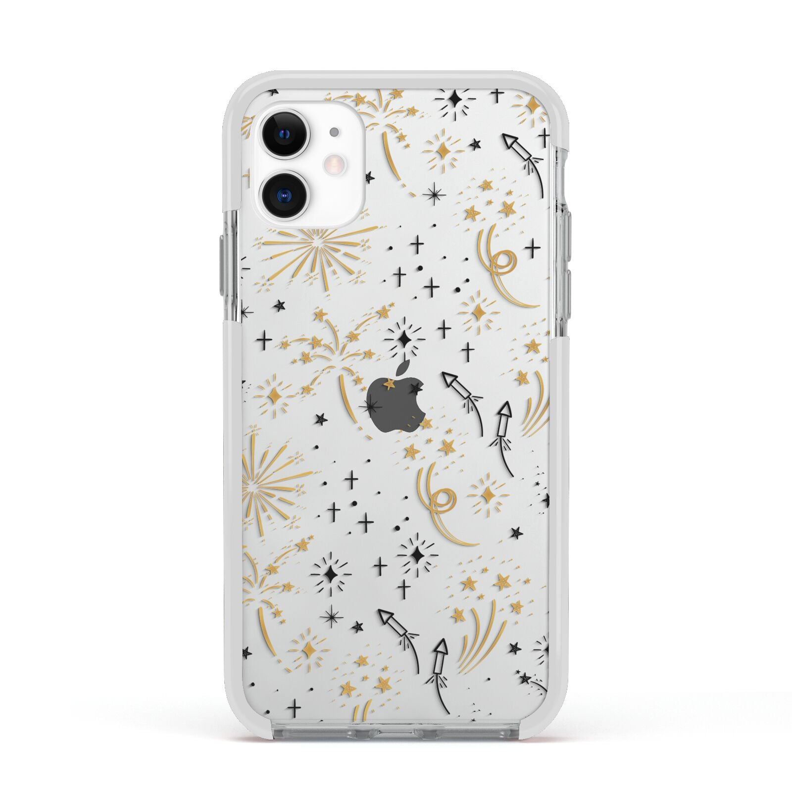 Firework Apple iPhone 11 in White with White Impact Case