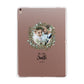 First Christmas Married Photo Apple iPad Rose Gold Case