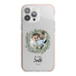 First Christmas Married Photo iPhone 13 Pro Max TPU Impact Case with Pink Edges