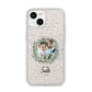 First Christmas Married Photo iPhone 14 Glitter Tough Case Starlight