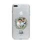 First Christmas Married Photo iPhone 7 Plus Bumper Case on Silver iPhone