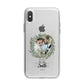 First Christmas Married Photo iPhone X Bumper Case on Silver iPhone Alternative Image 1