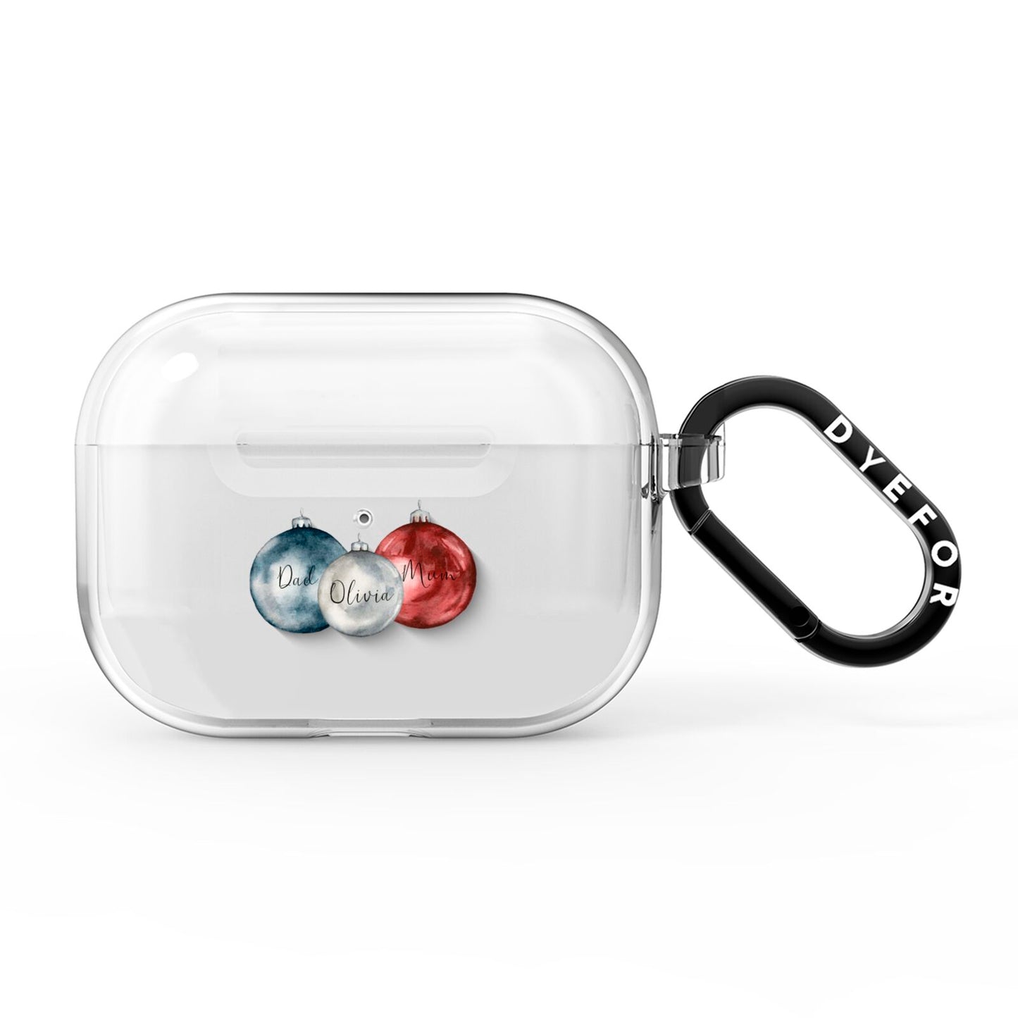 First Christmas Personalised AirPods Pro Clear Case